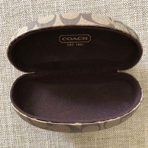 Authentic Coach Eyeglasses/Sunglasses Case